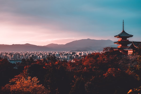 Kyoto · sunset
